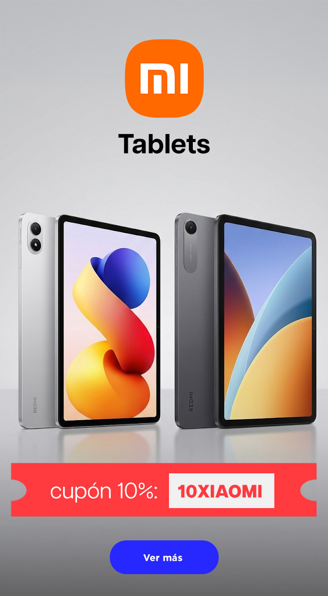 TABLETS XIAOMI 10% dcto adicional CUP&Oacute;N: 10XIAOMI