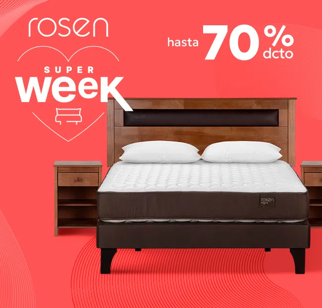 Rosen superweek Hasta 70% dscto