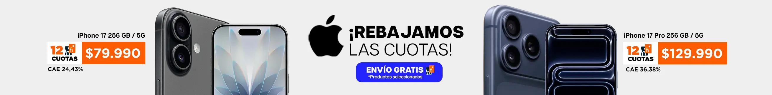 iPhone en 12 cuotas sin interés
