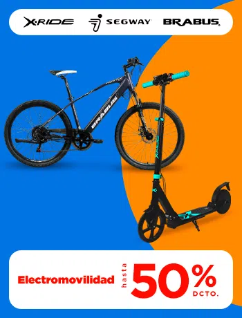 Electromovilidad hasta 50% dcto