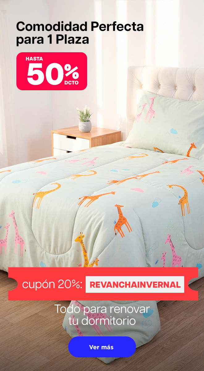 Comodidad Perfecta para 1 Plaza