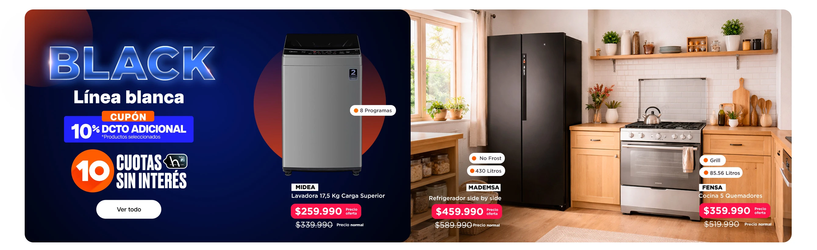 Black - Linea Blanca