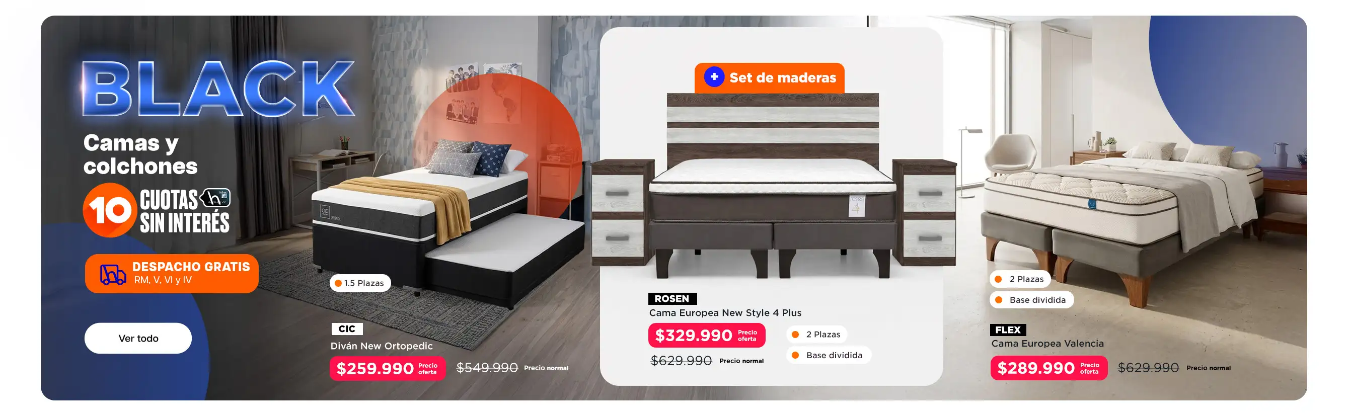 Black - Colchonería