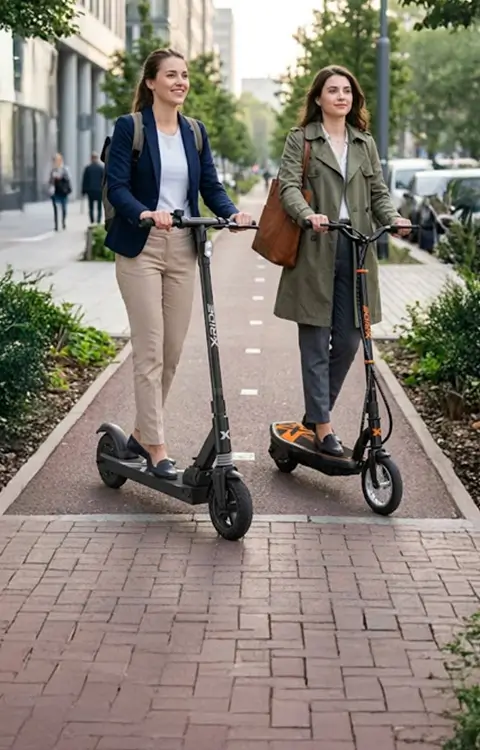 Scooters y bicicletas eléctrica