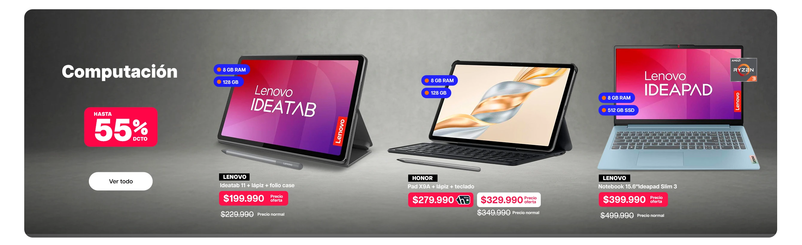 Computación Hasta 55% dcto