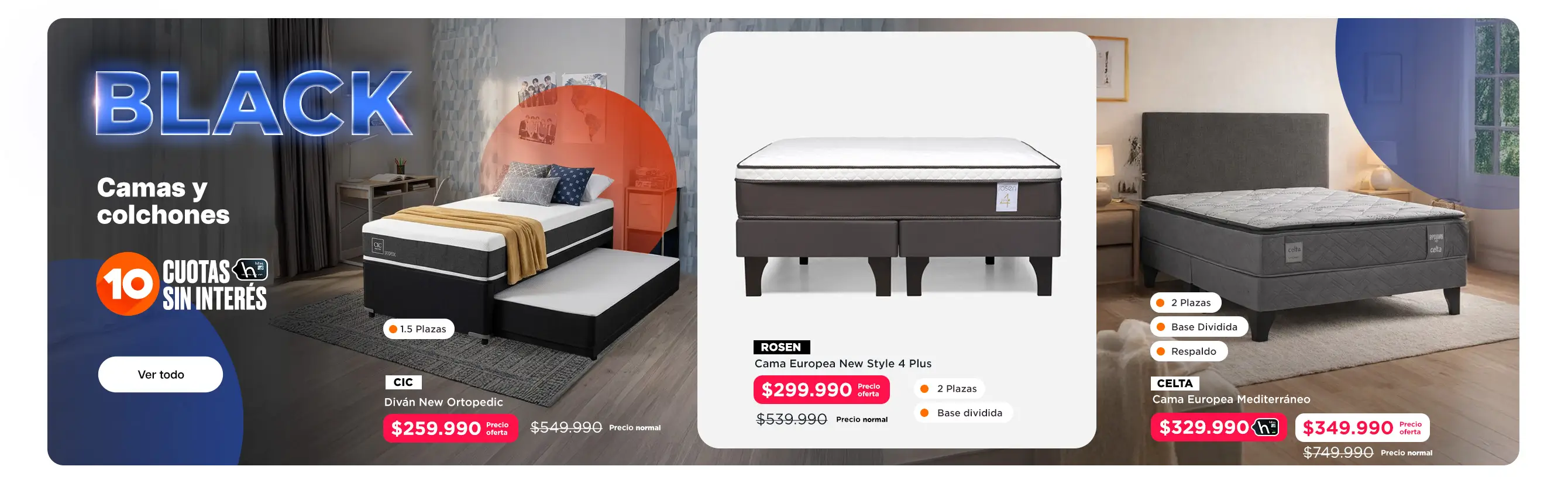 Black - Colchonería