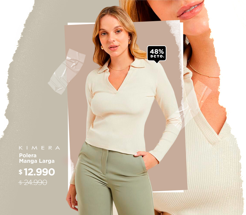 Polera Manga Larga