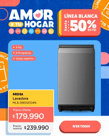 LÍNEA BLANCA HASTA 50% DCTO