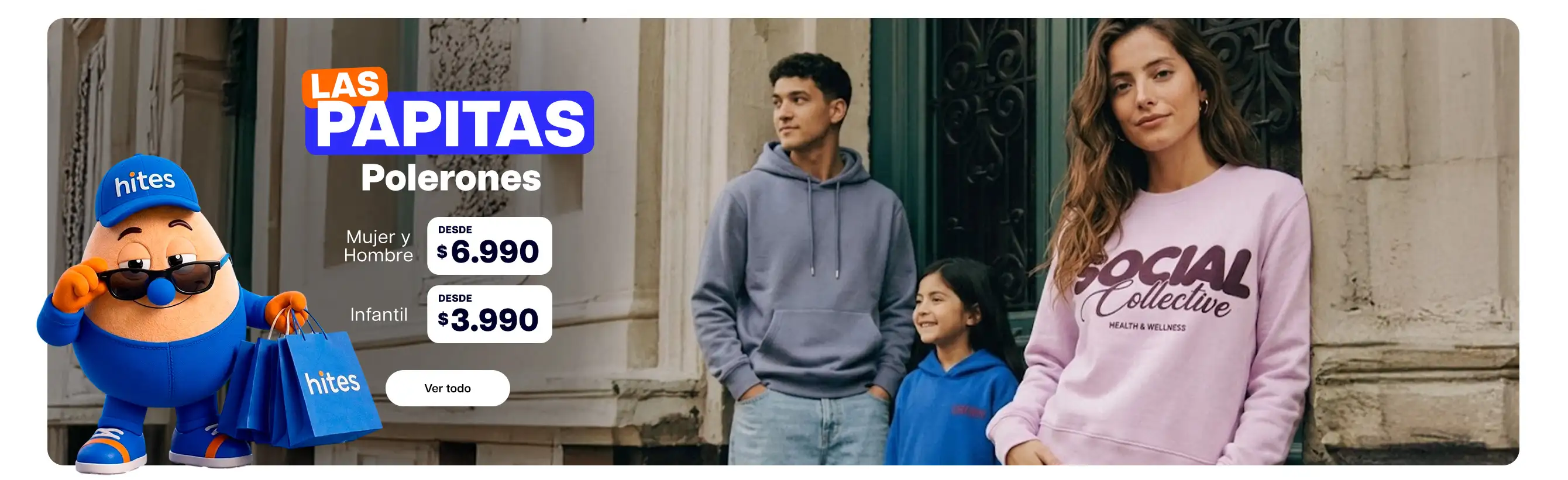 PAPITAS - Polerones mujer desde $ 6.990