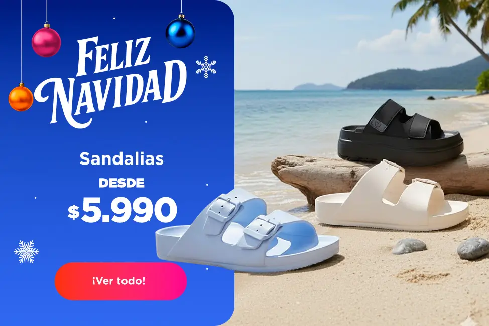 Sandalias	Desde $5.990