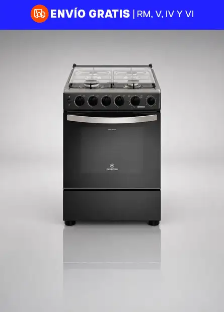 Solo X - Cocina a gas 4 platos