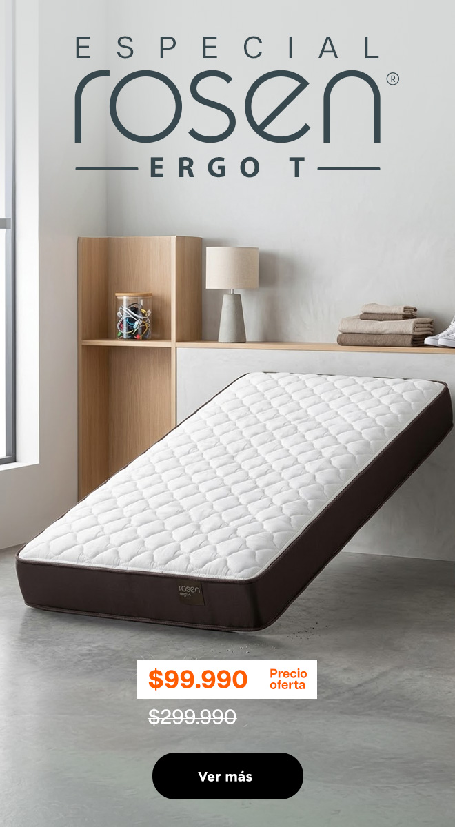 10% dcto adicional ya aplicado COLCHONES ROSEN