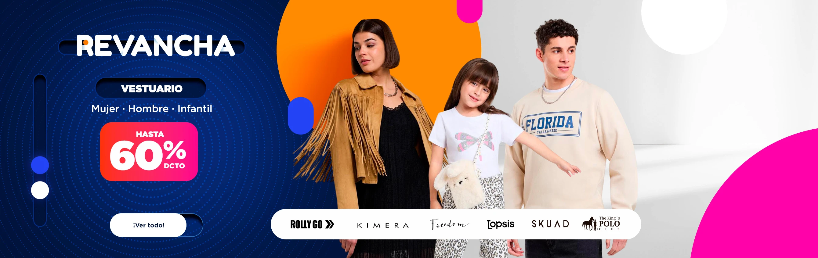 vestuario hombre mujer e infantil