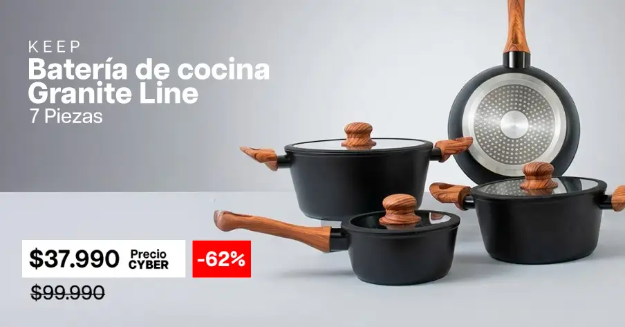 CYBER-Solo X 6 horas - Batería de cocina KEEP