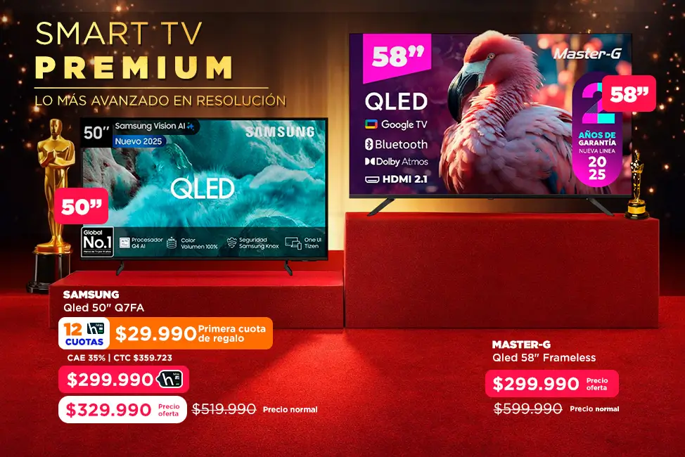 Smart TV - Pequeñas pulgadas