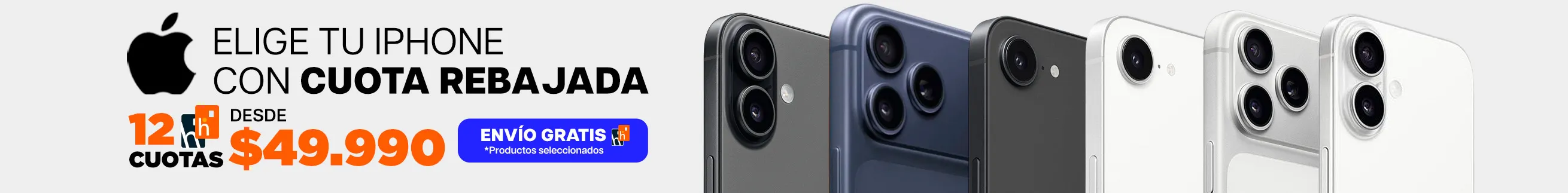 iPhone en 12 cuotas sin interés