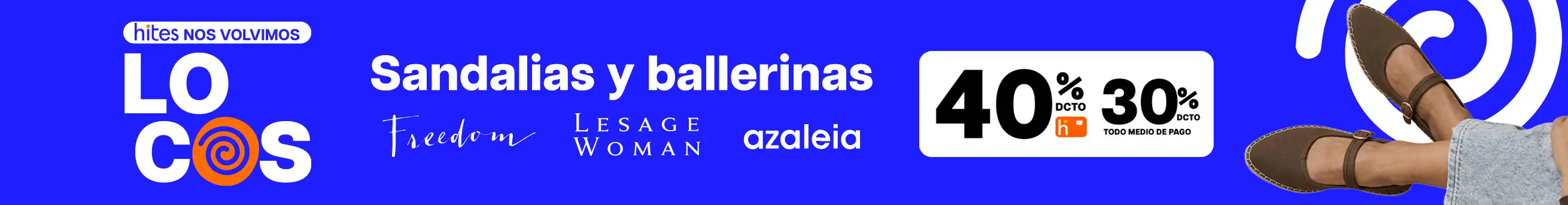 Ballerinas y sandalias