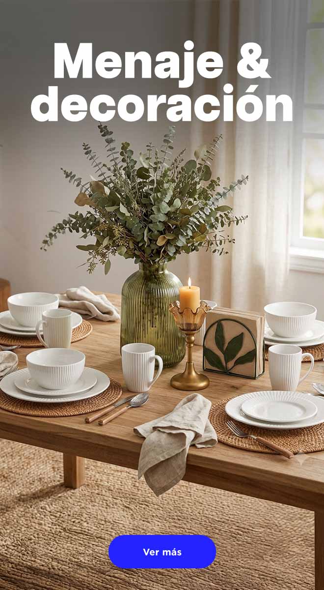 Menaje y decoraci&oacute;n