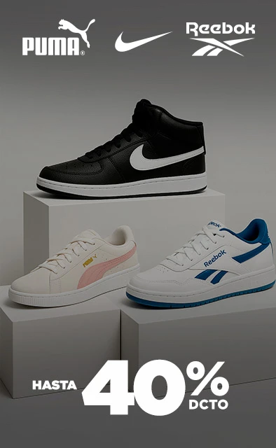 Zapatillas Mejores Marcas Hasta 40% dcto