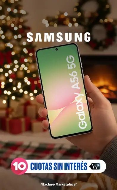 Smartphones Samsung 10 cuotas sin interés