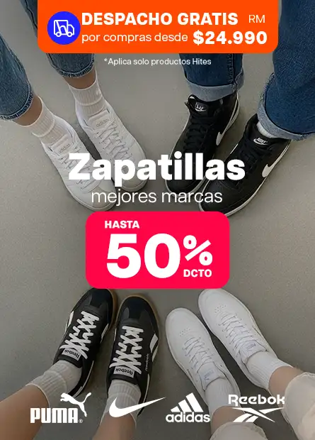 Lo mejor en zapatillas Hasta 50% dcto