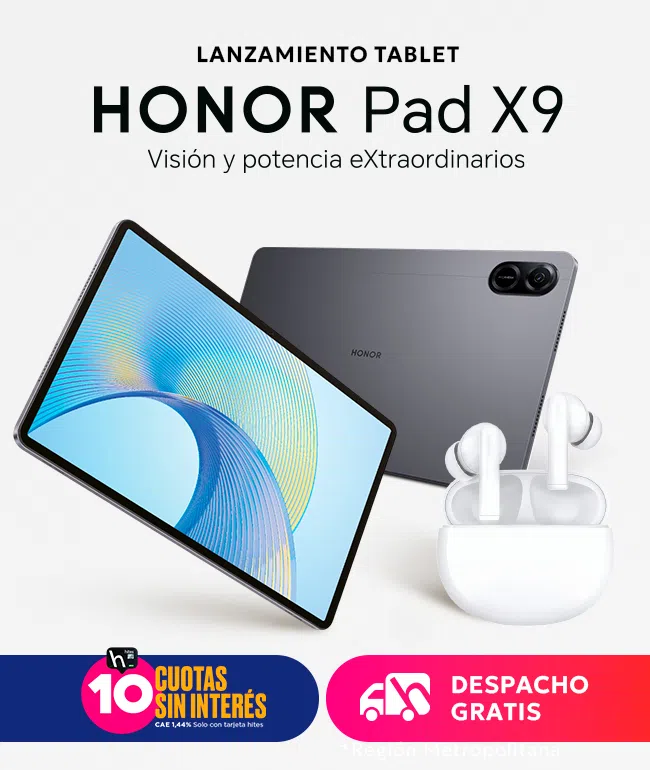 Lanzamiento tablet Honor Pad 9 / Pad X9