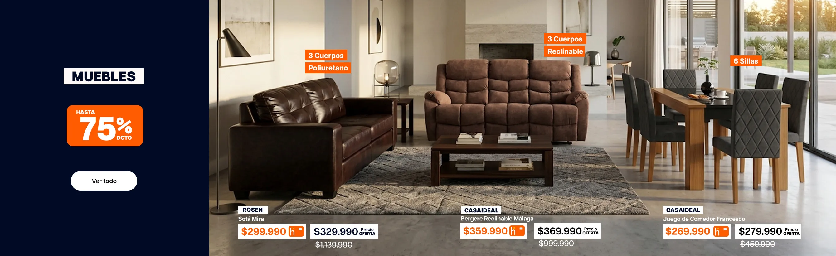 ofertas revancha - muebles