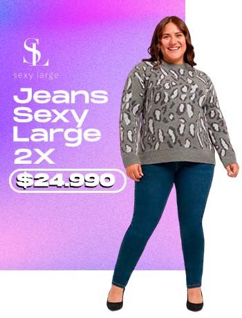 Jeans Sexy Large 2 X $24.990