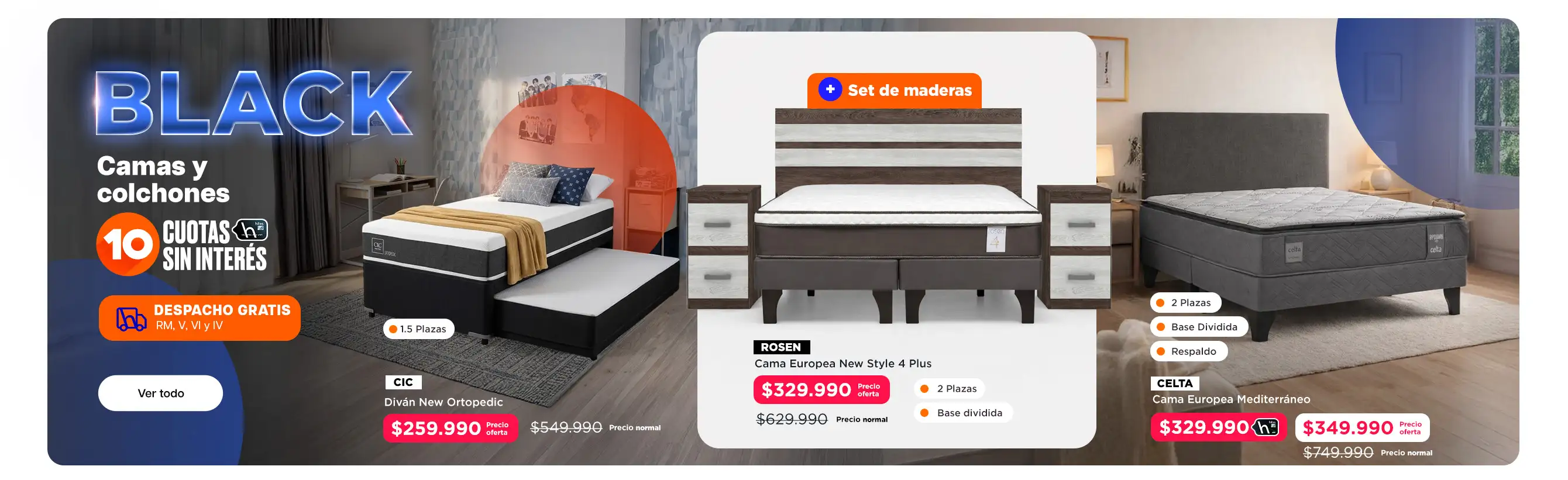 Black - Colchonería