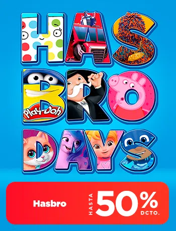 Hasbro hasta 50% dcto