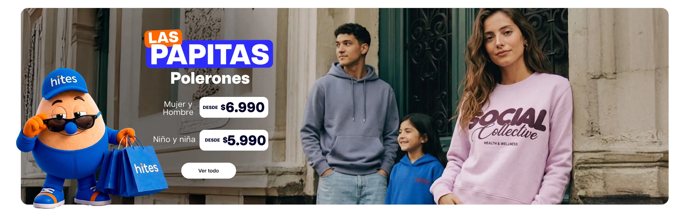 PAPITAS - Polerones mujer desde $ 6.990