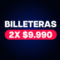 Billeteras 2X $9.990