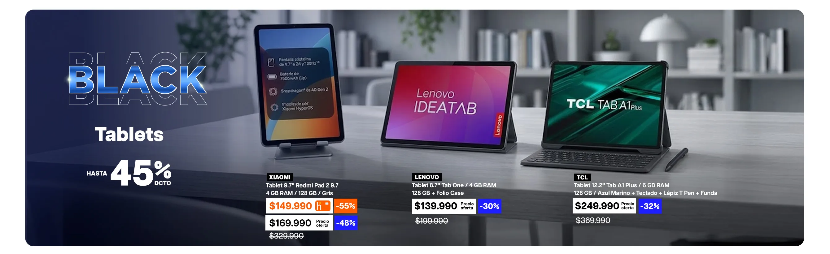 Black - Tablets