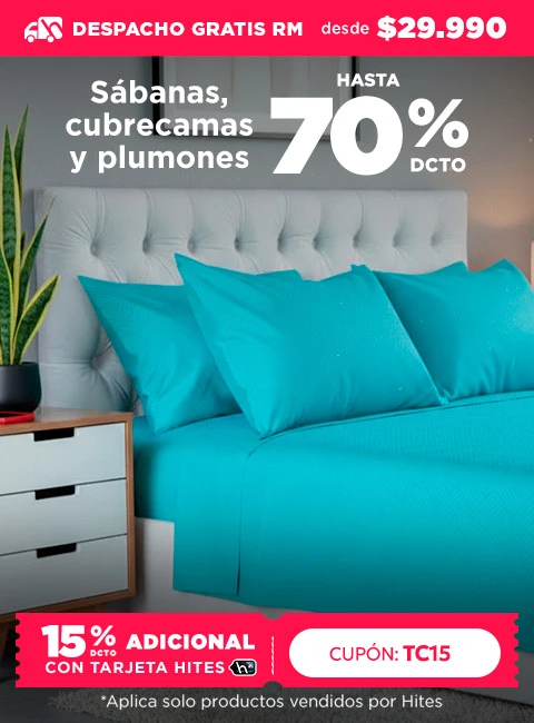 Sábanas, cubrecamas y plumones