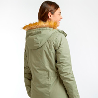 parkas mujer | Capucha con pelos en hites.com