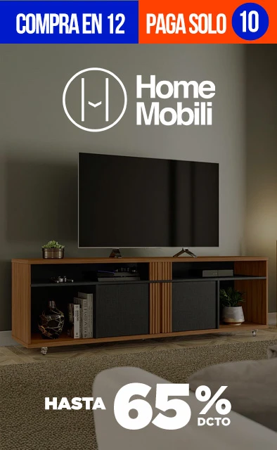 Home Mobili  Hasta 65% descuento