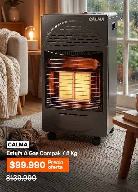 Solo X - Estufa a gas Calma
