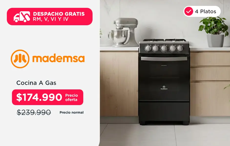 SoloX - Cocina a gas