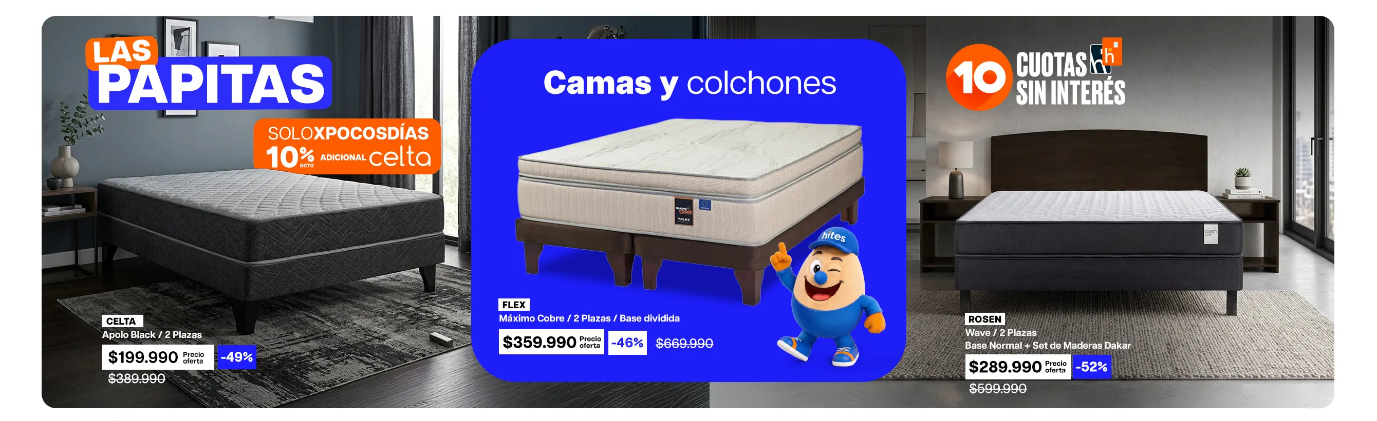 Camas y colchones