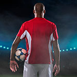 Deporte camisetas de fútbol