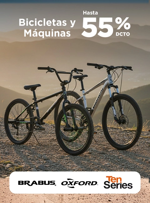 bicicletas y máquinas