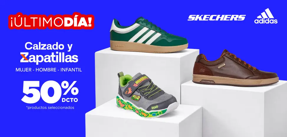 Zapatillas adidas y skechers