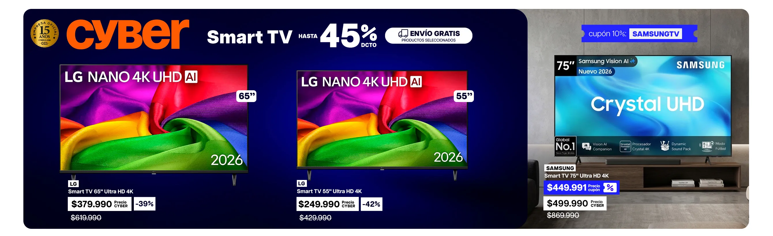 CYBER-Smart TV