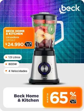 Beck home & Kitchen Hasta 65% dcto TH.