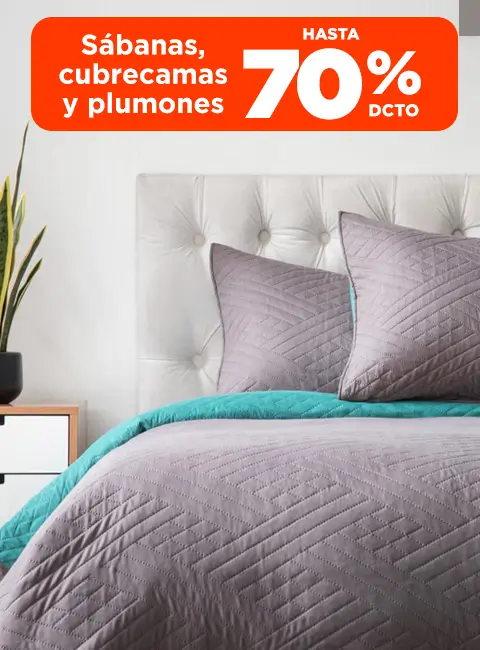 Sábanas, cubrecamas y plumones