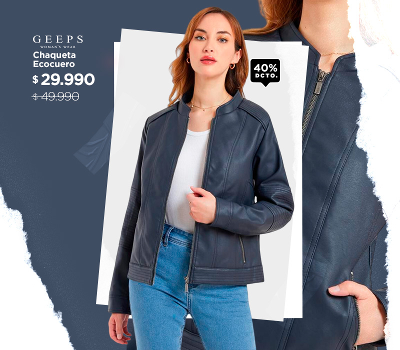Chaqueta Ecocuero