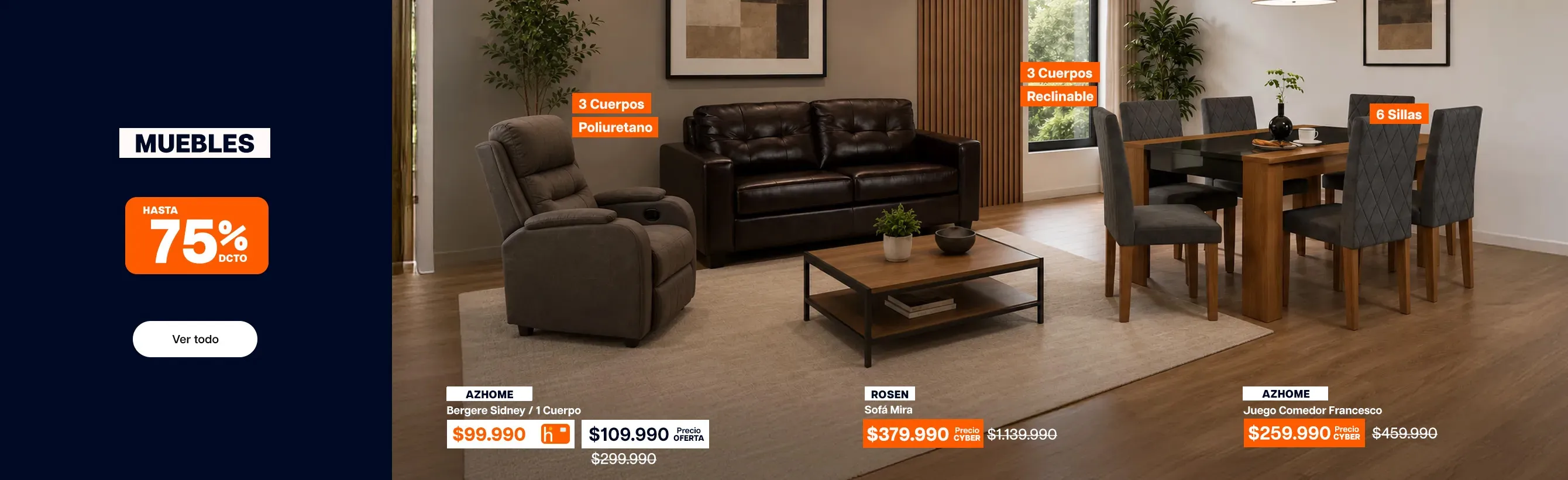 ofertas revancha - muebles
