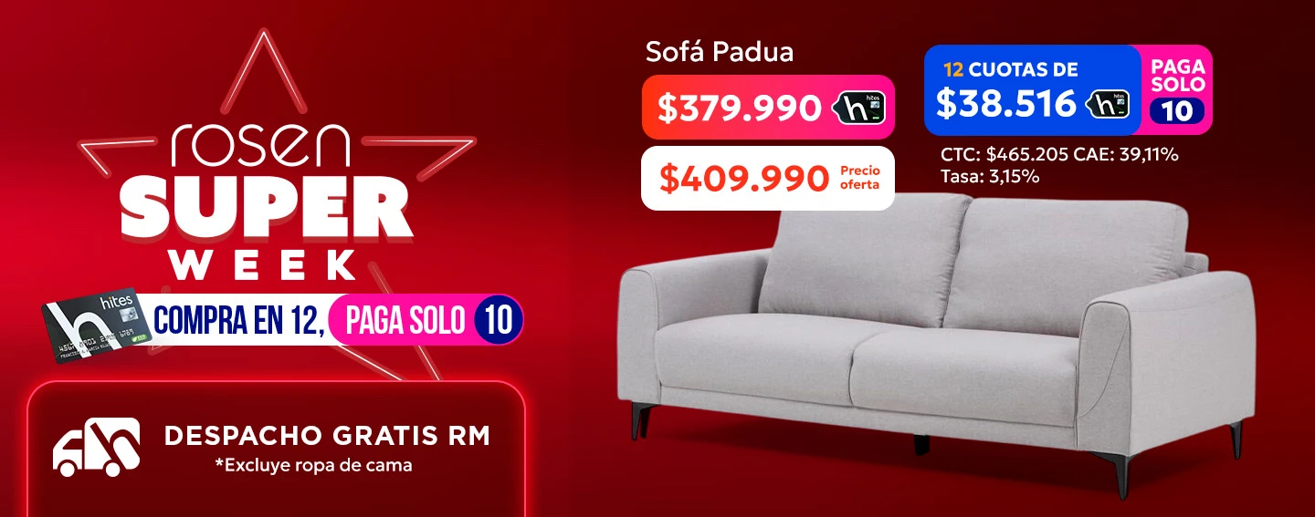 Rosen Week HASTA 65% de descuento
