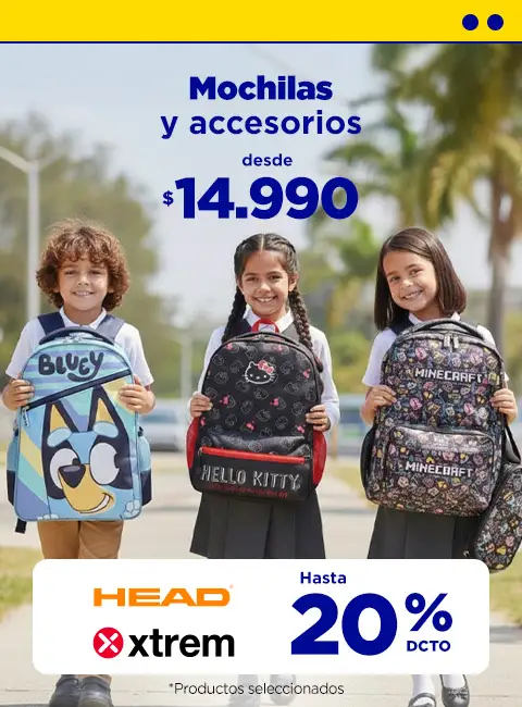 Mochilas y Accesorios