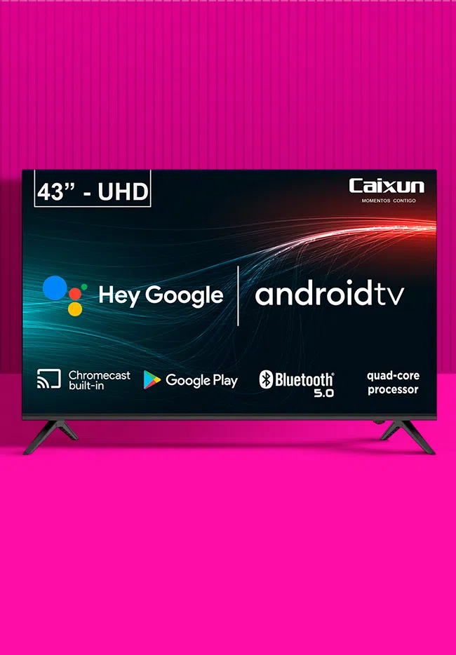 Smart Tv caixun Led 43 Android